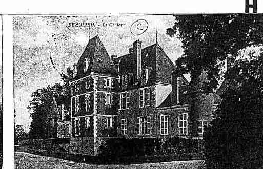 Ville de BEAULIEU Carte postale ancienne