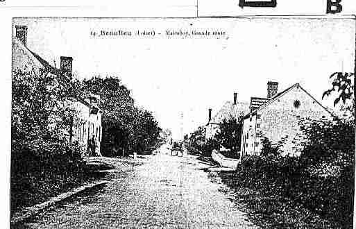 Ville de BEAULIEU Carte postale ancienne