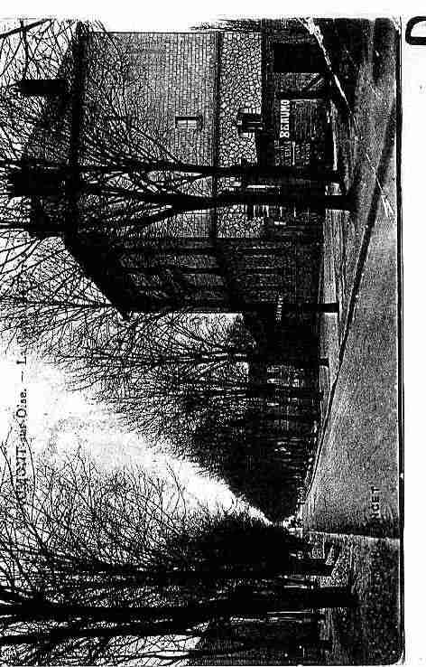 Ville de BEAUMONTSUROISE Carte postale ancienne
