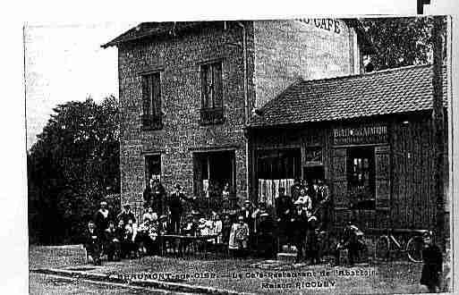 Ville de BEAUMONTSUROISE Carte postale ancienne