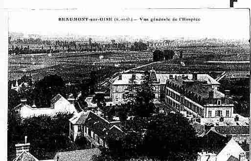 Ville de BEAUMONTSUROISE Carte postale ancienne