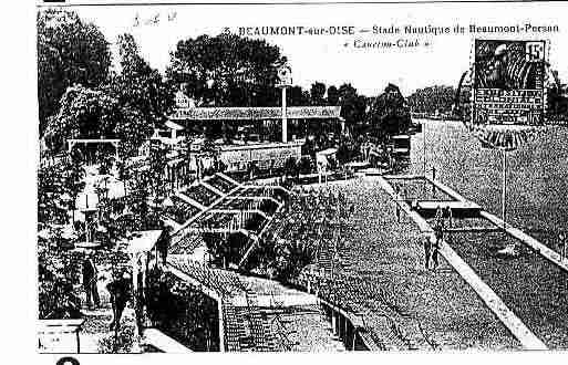 Ville de BEAUMONTSUROISE Carte postale ancienne