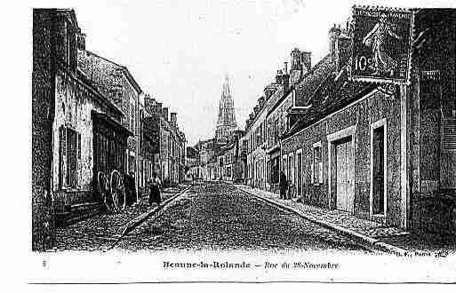 Ville de BEAUNELAROLANDE Carte postale ancienne