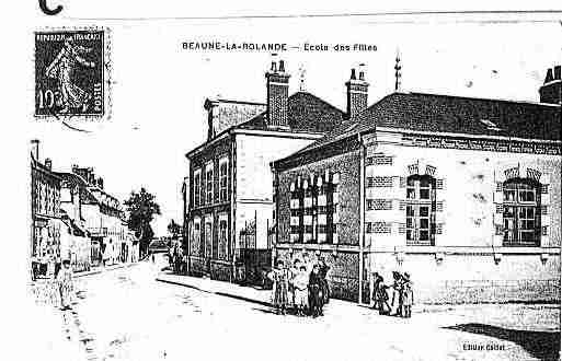 Ville de BEAUNELAROLANDE Carte postale ancienne