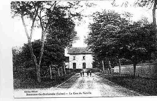 Ville de BEAUNELAROLANDE Carte postale ancienne
