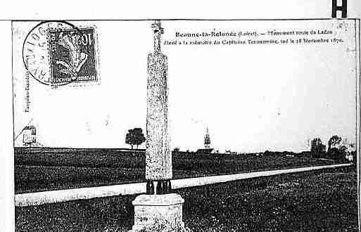 Ville de BEAUNELAROLANDE Carte postale ancienne