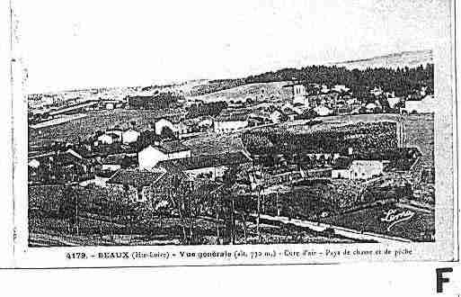 Ville de BEAUX Carte postale ancienne Ville de BEAUX Carte postale ancienne