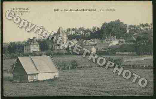 Ville de BECDEMORTAGNE Carte postale ancienne