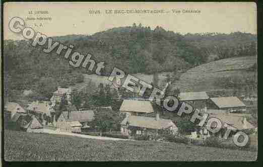 Ville de BECDEMORTAGNE Carte postale ancienne