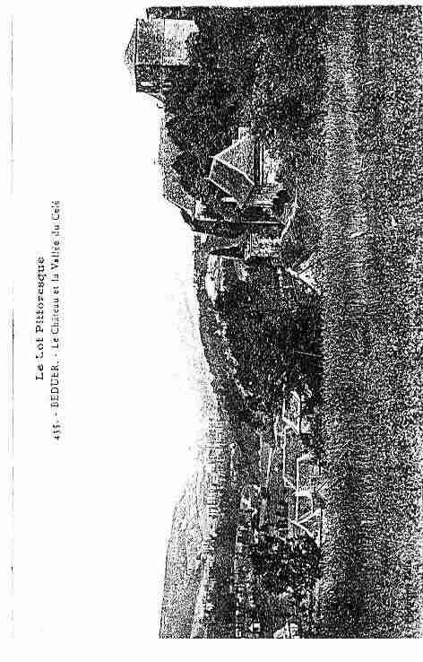 Ville de BEDUER Carte postale ancienne