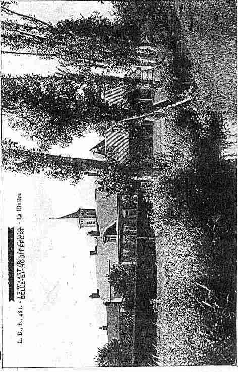 Ville de BELLEETHOULLEFORT Carte postale ancienne Ville de BELLEETHOULLEFORT Carte postale ancienne