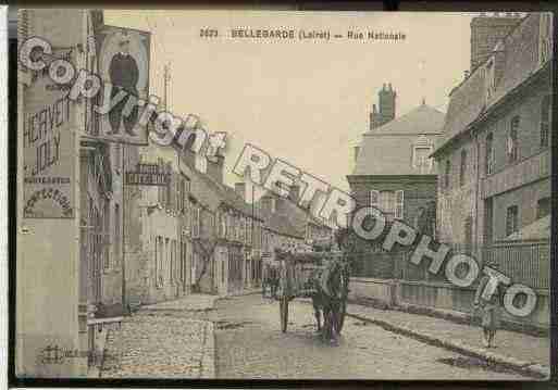 Ville de BELLEGARDE Carte postale ancienne