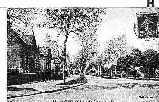 Ville de BELLEGARDE Carte postale ancienne