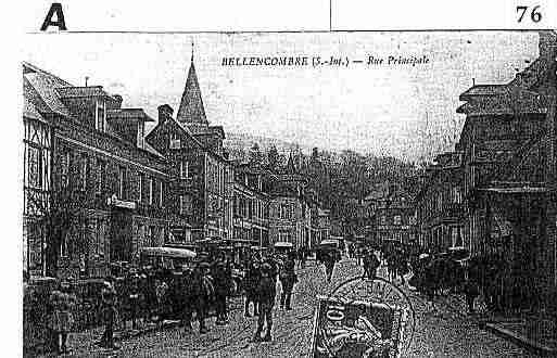 Ville de BELLENCOMBRE Carte postale ancienne