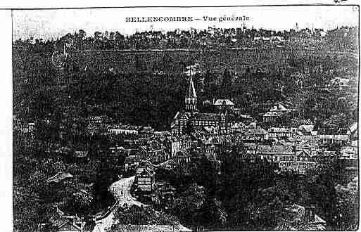 Ville de BELLENCOMBRE Carte postale ancienne