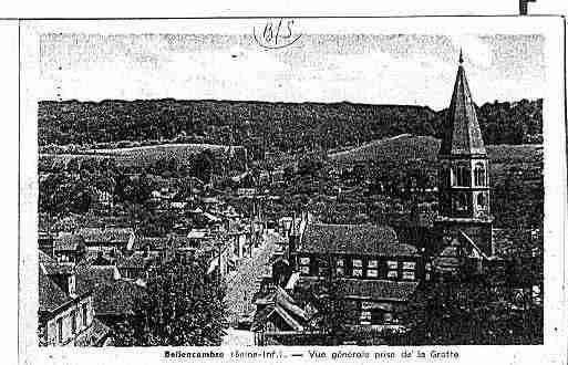 Ville de BELLENCOMBRE Carte postale ancienne