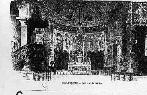 Ville de BELLEROCHE Carte postale ancienne