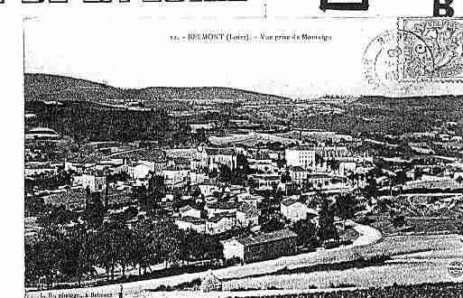 Ville de BELMONTDELALOIRE Carte postale ancienne