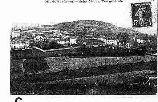 Ville de BELMONTDELALOIRE Carte postale ancienne