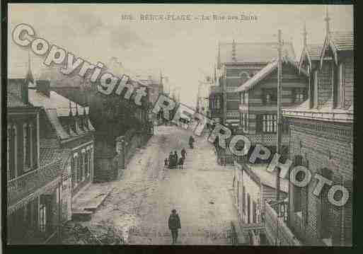 Ville de BERCK Carte postale ancienne Ville de BERCK Carte postale ancienne