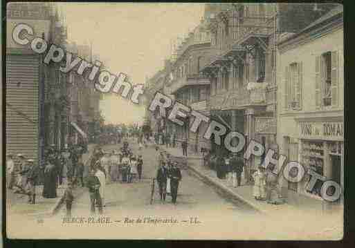 Ville de BERCK Carte postale ancienne