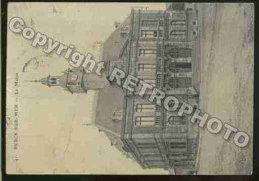 Ville de BERCK Carte postale ancienne