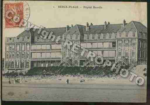 Ville de BERCK Carte postale ancienne Ville de BERCK Carte postale ancienne