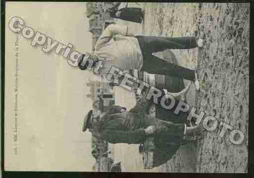 Ville de BERCK Carte postale ancienne