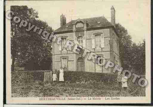 Ville de BERTHEAUVILLE Carte postale ancienne