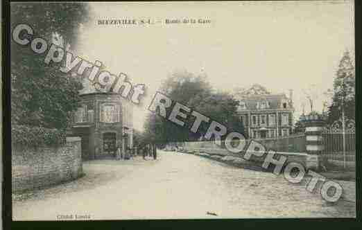 Ville de BEUZEVILLELAGRENIER Carte postale ancienne Ville de BEUZEVILLELAGRENIER Carte postale ancienne