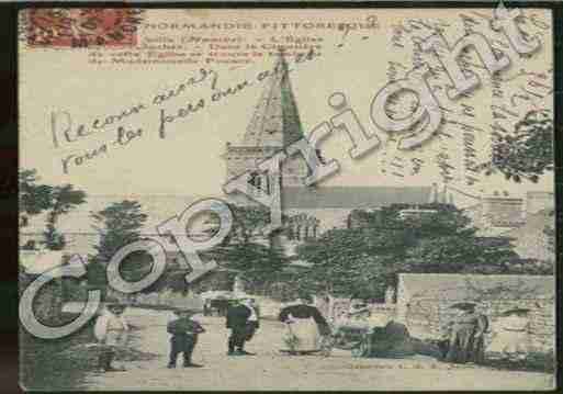 Ville de BIVILLE Carte postale ancienne