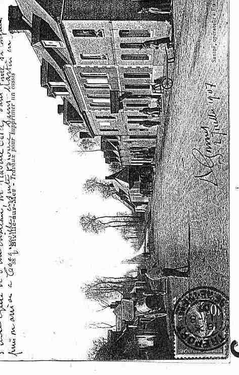 Ville de BIVILLESURMER Carte postale ancienne