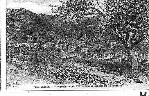 Ville de BLESLE Carte postale ancienne