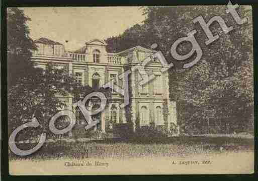 Ville de BLESSY Carte postale ancienne