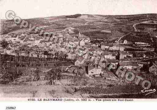 Ville de BLEYMARD(LE) Carte postale ancienne