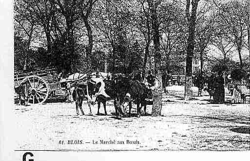 Ville de BLOIS Carte postale ancienne