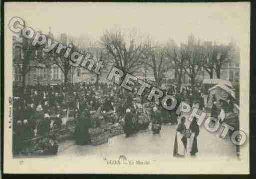 Ville de BLOIS Carte postale ancienne