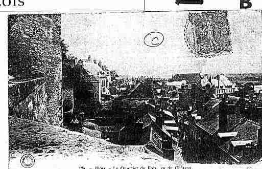 Ville de BLOIS Carte postale ancienne