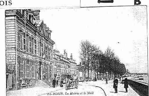 Ville de BLOIS Carte postale ancienne