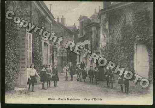 Ville de BLOIS Carte postale ancienne