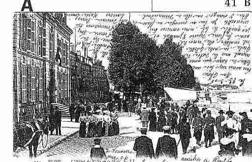 Ville de BLOIS Carte postale ancienne