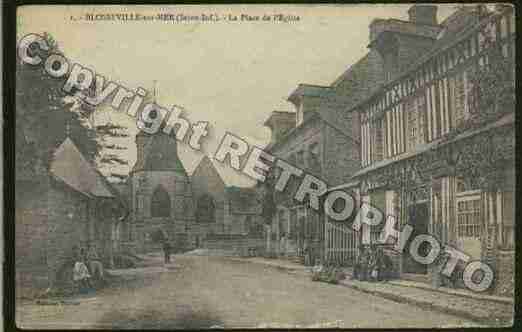 Ville de BLOSSEVILLE Carte postale ancienne