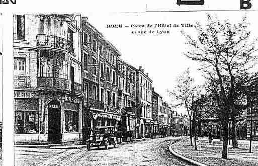 Ville de BOEN Carte postale ancienne