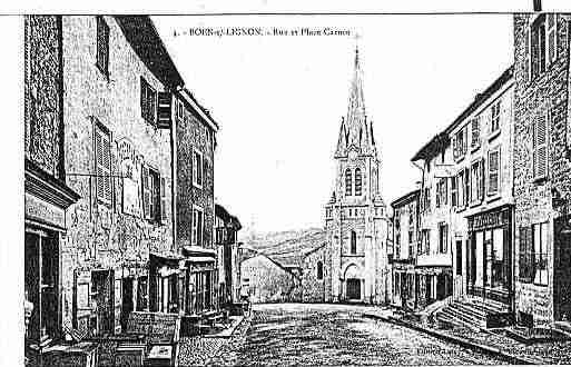 Ville de BOEN Carte postale ancienne Ville de BOEN Carte postale ancienne