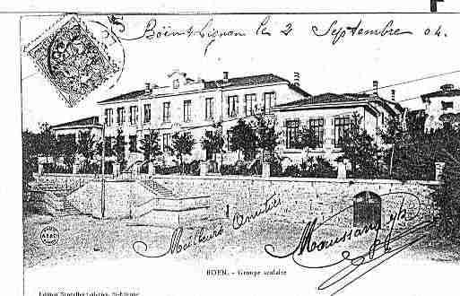 Ville de BOEN Carte postale ancienne