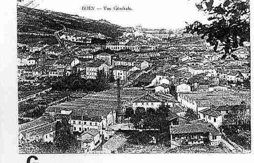 Ville de BOEN Carte postale ancienne