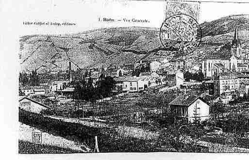 Ville de BOEN Carte postale ancienne