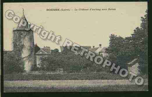 Ville de BOESSE Carte postale ancienne