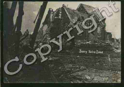 Ville de BOIRYNOTREDAME Carte postale ancienne Ville de BOIRYNOTREDAME Carte postale ancienne