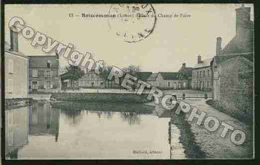 Ville de BOISCOMMUN Carte postale ancienne